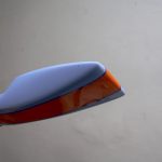 Form Motorradheck fertig und lackiert