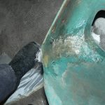 Kramer Bulldog Motorhaube laminiert