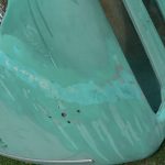 Kramer Bulldog Motorhaube gespachtelt