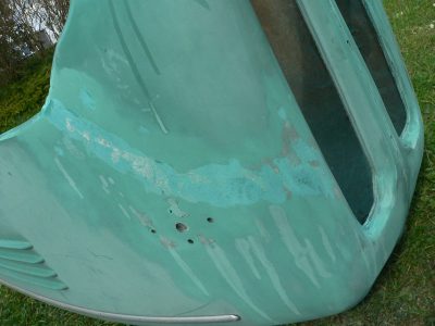 Kramer Bulldog Motorhaube gespachtelt