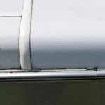 Hymer beschädigte Dachkeder