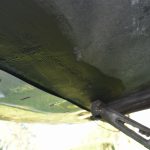 Hymer Unterboden veschliffen und geschwärzt